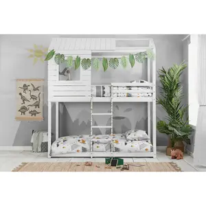 Waban Single (3') Standard Bunk Bed White