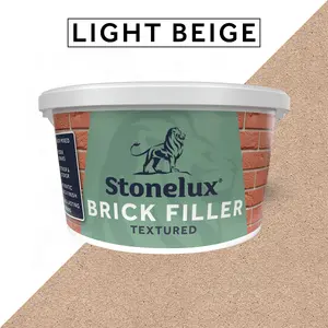 Stonelux Brick Repair Filler 3.5kg Light Beige Filler Brick Effect Filler