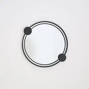 Warsaw Round Garden Mirror Weather Resistant