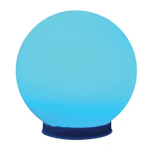 GoodHome Baoule Ball Round White Table light