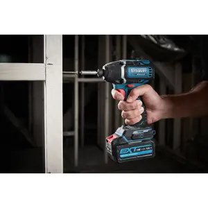 Erbauer EXT 18V Li-ion Brushless Cordless Impact driver (1 x 4Ah) - EID18-Li