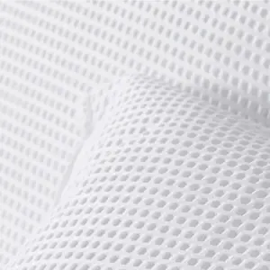 Waffle Embossed 2 Pillows Hotel Quality Filled Plump Bounce Back Microfibre