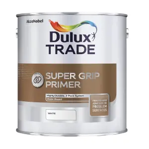 Dulux Trade Super grip White Multi-surface Primer, 1L