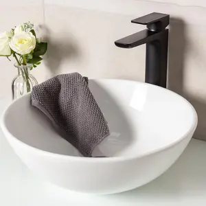 Zoia Black Tall Basin Mono Mixer Tap