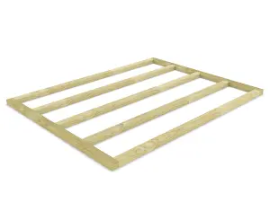 Wooden shed bases 8x6 (W-236cm x D-182cm), made of 38mm x 63mm