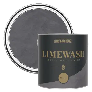 Rust-Oleum Grey Limewash Effect Wall Paint - No.511 2.5L