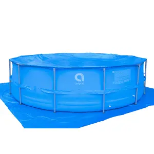 Avenli 15ft x 48" Round Above Ground Swimming Pool, Pump & Accessories