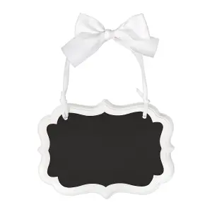 Amscan Glitter Blackboard Black/White (One Size)