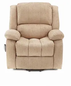 Careco, Maxicomfort Oasis Fabric Riser Recliner – Dual Motor Lift, Heat & Massage Options, Plush Fabric Upholstery