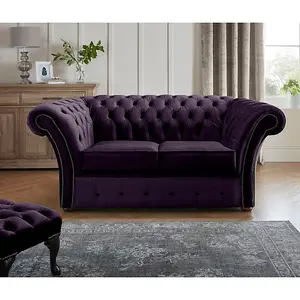 Chesterfield Beaumont 2 Seater Sofa Malta Amethyst 03