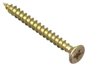 ForgeFix MPS4540Y Multi-Purpose Pozi Compatible Screw CSK ST ZYP 4.5 x 40mm Box 200 FORMPS4540Y