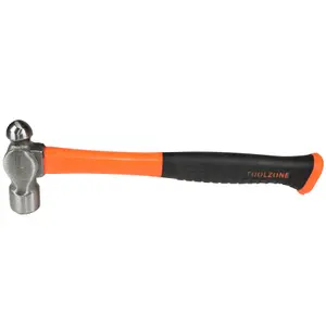 8oz Ball Pein Pin Hammer With TPR Rubberised Fibreglass Handles