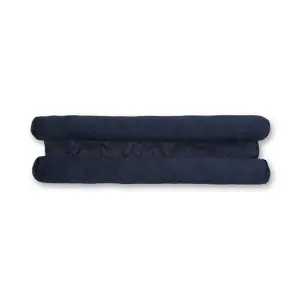 Catherine Lansfield Kingsley Matt Velvet Double Sided Under Door Draught Excluder Navy Blue