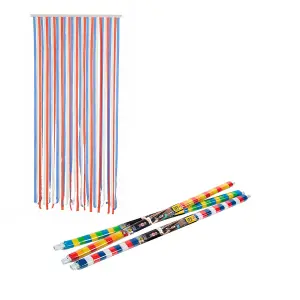 3 x Coloured PVC Strip Blind Fly Door Curtain Indoor Flying Insect Screen 90cm x 2m