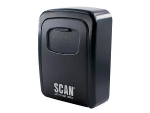 Scan Wall Mount Shackle 4 Wheel Combination Key Storage Safe Box XMS24KEYSAFE