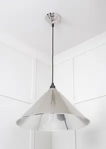 Smooth Nickel Hockley Pendant Light