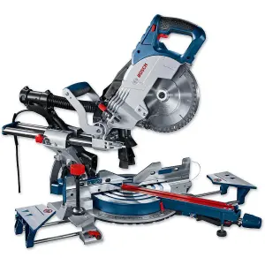 Bosch GCM8SJL 8" 110v Sliding Mitre Saw With Laser Cutting Guide -Includes Blade