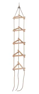 Swingan - 5 Steps Triangle Climbing Rope Ladder - Fully Assembled