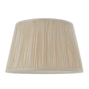 Luminosa Freya 1 Light Shade Light Oyster Silk, E27