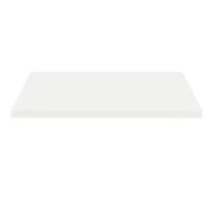 GoodHome Konnect White Rectangular Shelf (L)33cm x (D)31.5cm