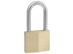 Master Lock - Solid Brass 40mm Padlock 4-Pin - 38mm Shackle