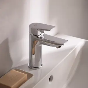 Ideal Standard Tesi Standard Chrome effect Deck Mono mixer Tap