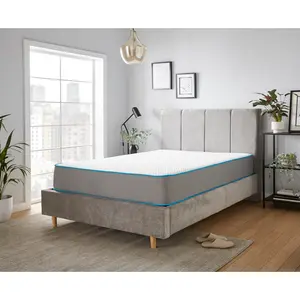 Happy Extra Deep Memory Foam Spring Mattress Kingsize (5')