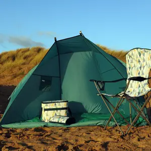 Eurohike Lightweight  and Compact Wave II Beach Tent with UPF 50+ Protection