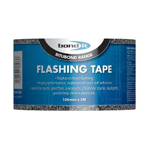 Bond-It Flashing Tape 100mm x 3m - Pack of 6