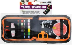 30 Pcs Travel Sewing Repair Kit Threads Needles Scissors Dressmaking Home Art Crafts