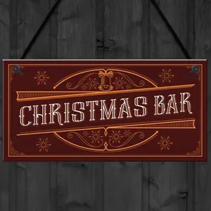 Christmas Decoration For Bar Home Bar Pub Sign Home Decor Family Christmas Gift