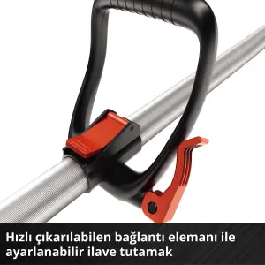 Einhell High Reach Hedge Trimmer 18V With Harness Adjustable Height Power X-Change GE-HH 18/45 Li T Solo - Body Only