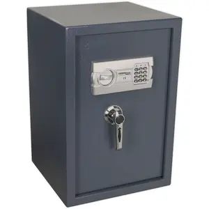 Heavy-Duty Electronic Combination Cash Safe with Twin Lock Bolts