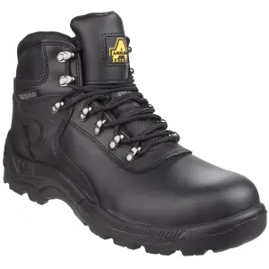 Amblers Black Safety boots, Size 4