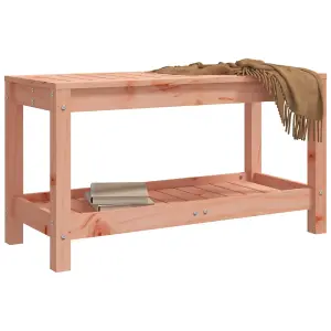 Berkfield Garden Bench 82.5x35x45 cm Solid Wood Douglas