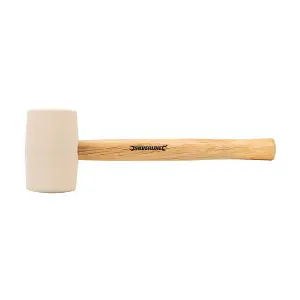 Silverline (633608) White Rubber Mallet 16oz (454g)