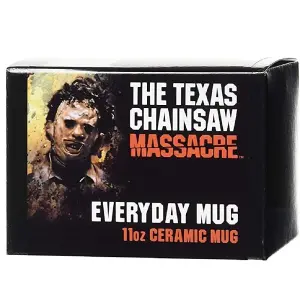 The Texas Chainsaw Macre Newsprint Mug White/Red/Black (One Size)