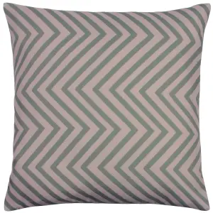 furn. Zig Zag Geometric Polyester Filled Cushion