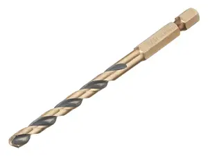 DEWALT Black and Gold Hex HSS-G Drill Bit 5.0mm