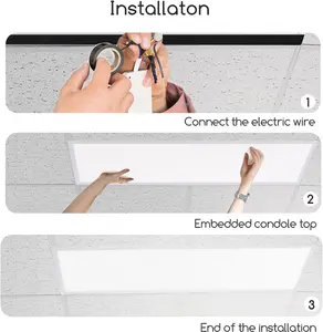 Aigostar 40W LED Panel 4600LM Ultra Slim Ceiling Light