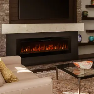 MonsterShop 60" Electric Inset Fireplace