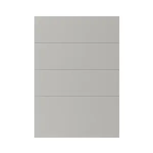 GoodHome Stevia Matt grey Multi drawer front (H)715mm (W)497mm (T)18mm