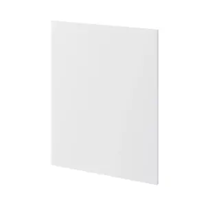 GoodHome Artemisia Matt white Matt white classic shaker Standard End panel (H)720mm (W)570mm