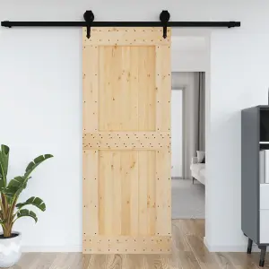 Berkfield Door NARVIK 90x210 cm Solid Wood Pine