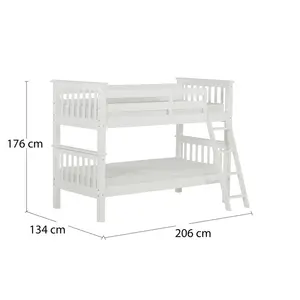 Small Double (4') Standard Bunk Bed