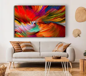 The Lines Are Close Canvas Print Wall Art - Medium 20 x 32 Inches