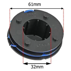 SPARES2GO Line & Spool compatible with MacAllister GT2535S MGTP300P Strimmer Trimmer