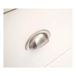 Lovere 4 Drawer Chest of Drawers Chrome Cup Handle