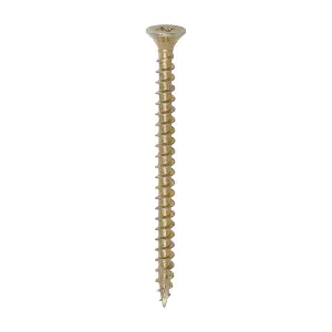 Timco - C2 Strong-Fix Multi-Purpose Premium Screws - PZ - Double Countersunk - Yellow (Size 5.0 x 70 - 1200 Pieces)