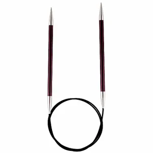 ZING FC 80X3 - Zing: Knitting Pins: Circular: Fixed: 80cm x 3.00mm - KnitPro